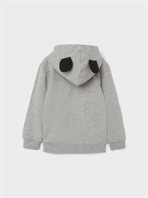 NAME IT Skelet Hoodie Otis Grey Melange